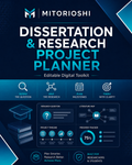 Mitorioshi Dissertation & Research Project Planner