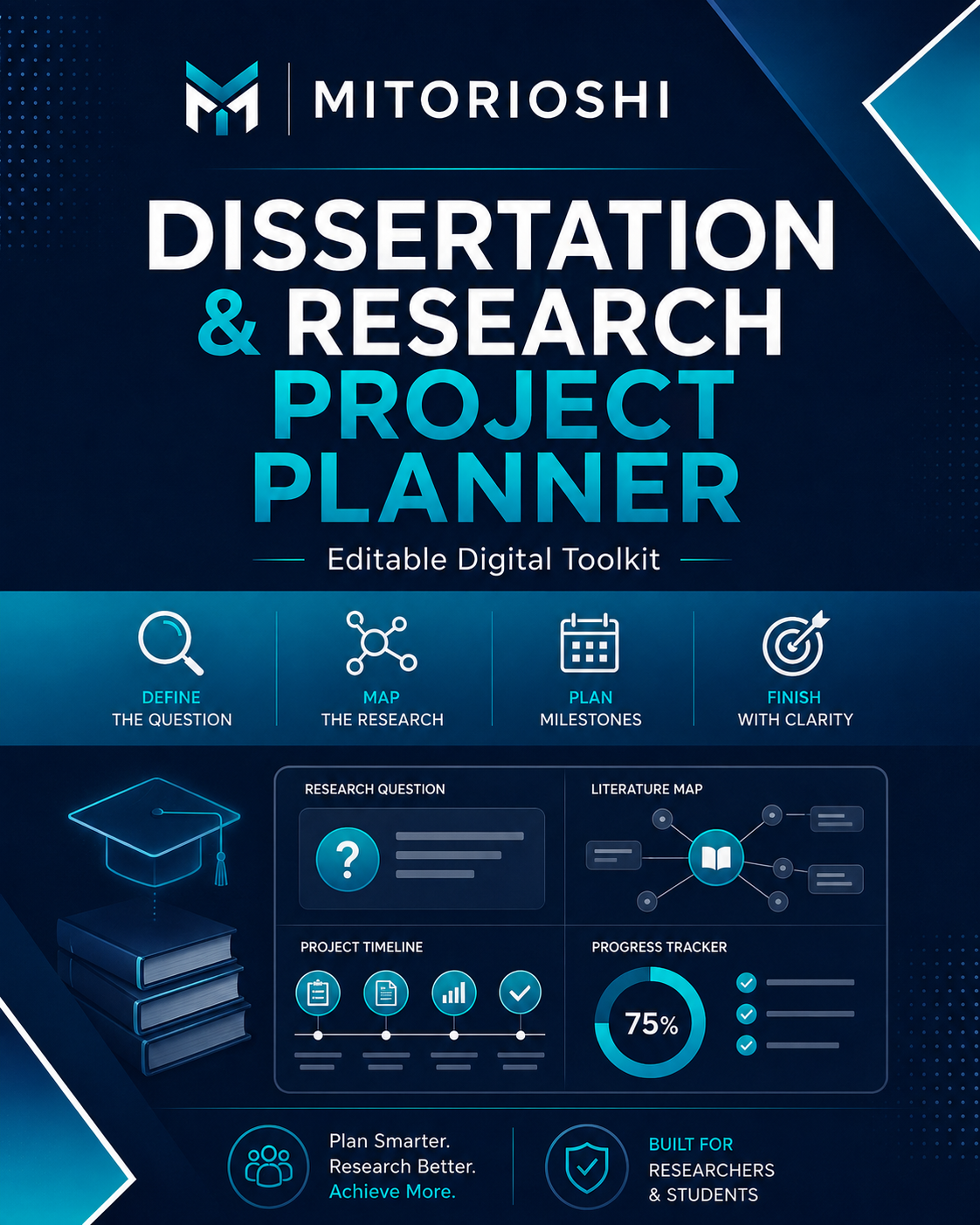 Mitorioshi Dissertation & Research Project Planner
