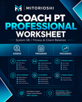 Mitorioshi Coach PT Professional Worksheet